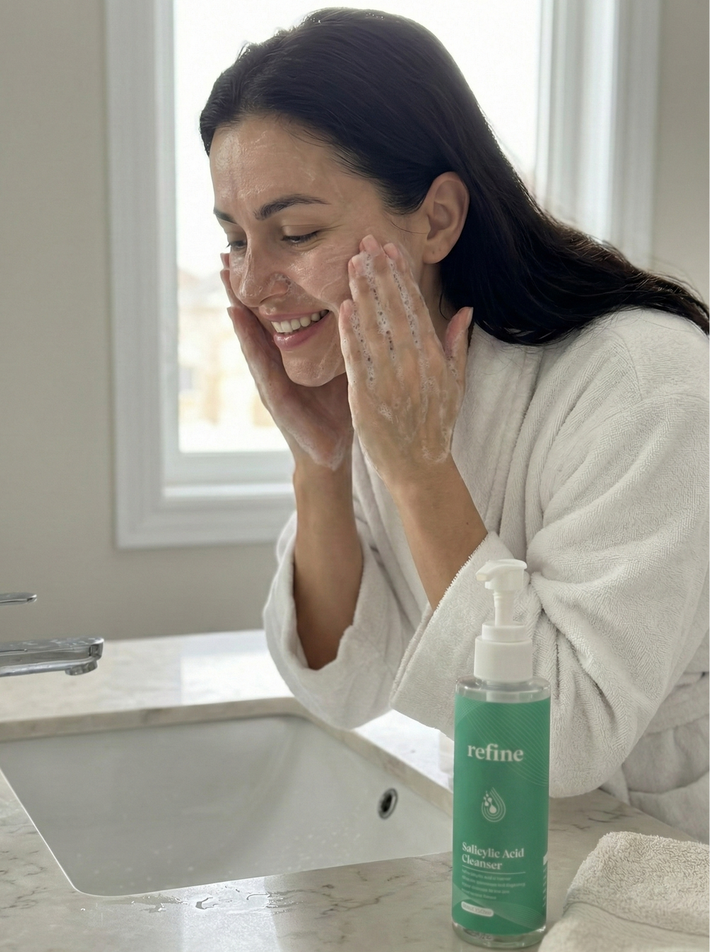 Почистващ гел за лице със салицилова киселина